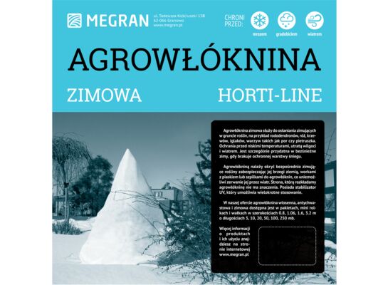 Agrowłóknina zimowa HORTI-LINE 1,60 m x 20 mb