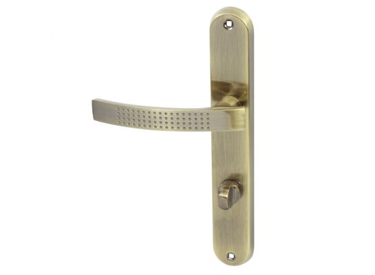 Klamka ALMA ECO M3 WC72 lewa brąz grafiatto