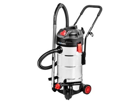 Odkurzacz warsztatowy 1500 W, zbiornik 40 l GRAPHITE
