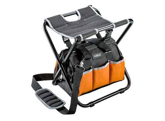 Stołek z torbą monterską NEO