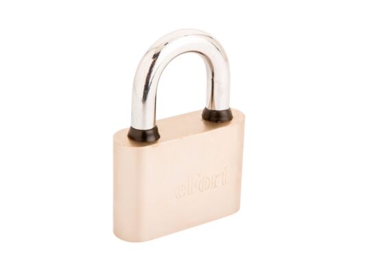 Kłódka 60 mm, 3 klucze DEFORT