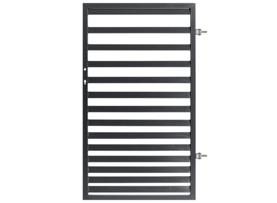 Furtka Daniel ocynk czarny struktura 90 x 150 cm prawa Polbram