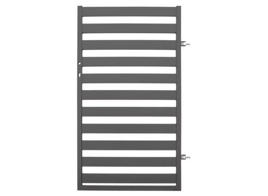 Furtka Dorian ocynk antracyt struktura 90 x 150 cm uniwersalna Polbram