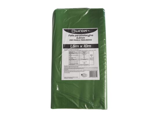 Folia paroizolacyjna Indufol zielona 0,2 mm 1,5 x 10 m Licon