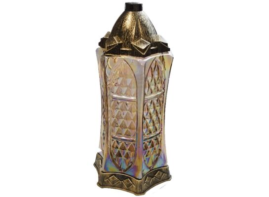 Znicz szklany WT-1 40 cm złoty CIECIERSKI