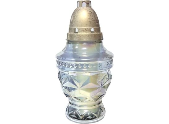 Znicz szklany Tęcza 24 cm CIECIERSKI