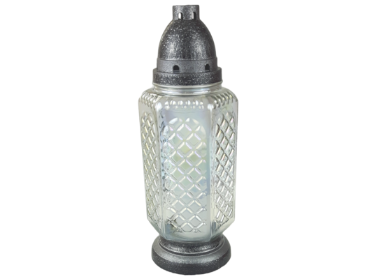 Znicz szklany Tęcza 31,5 cm CIECIERSKI