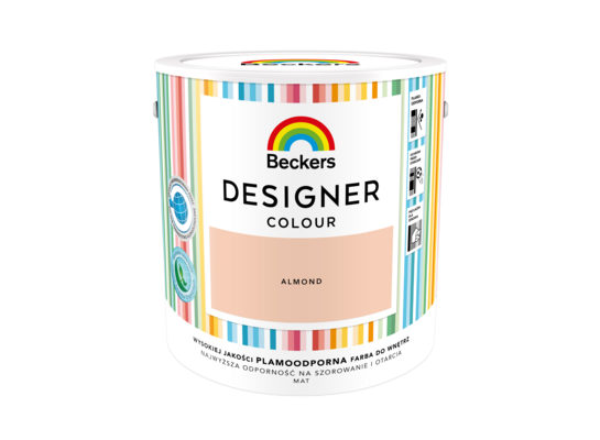 Farba lateksowa Beckers Designer Colour Almond 2,5 l