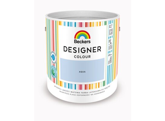 Farba lateksowa Beckers Designer Colour Aqua 2,5 l