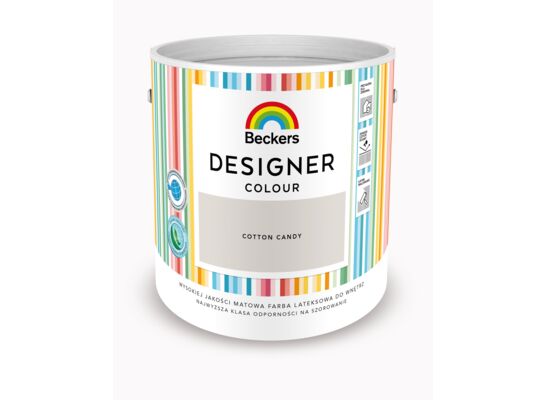 Farba lateksowa Beckers Designer Colour Cotton Candy 2,5 l