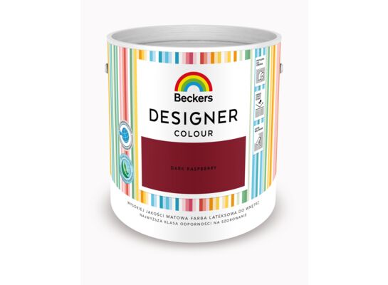Farba lateksowa Beckers Designer Colour Dark Raspberry 2,5 l
