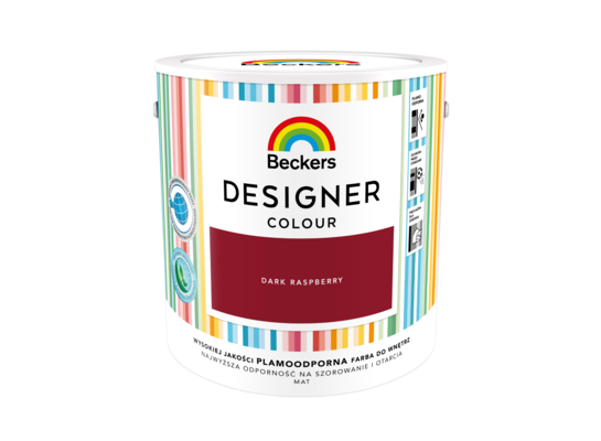 Farba lateksowa Beckers Designer Colour Dark Raspberry 2,5 l