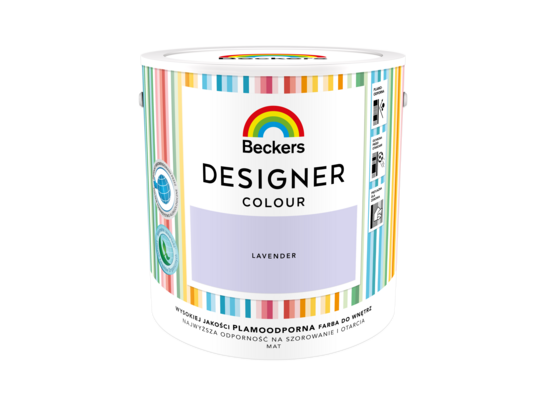 Farba lateksowa Beckers Designer Colour Lavender 2,5 l
