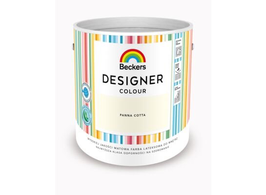 Farba lateksowa Beckers Designer Colour Panna Cotta 2,5 l