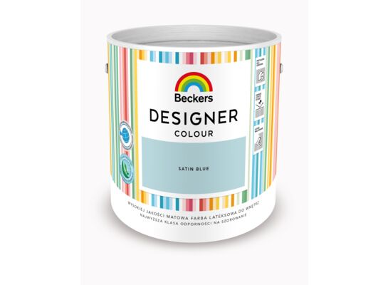 Farba lateksowa Beckers Designer Colour Satin Blue 2,5 l