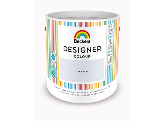 Farba lateksowa Beckers Designer Colour Silver Pearl 2,5 l