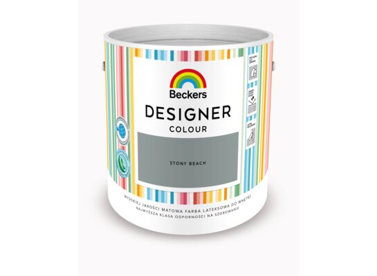 Farba lateksowa Beckers Designer Colour Stony Beach 2,5 l