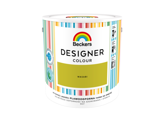 Farba lateksowa Beckers Designer Colour Wasabi 2,5 l