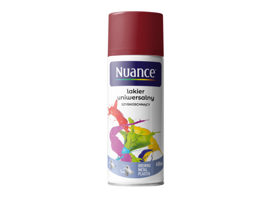 Lakier uniwersalny 3003 rubinowy połysk 400 ml Nuance