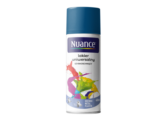 Lakier uniwersalny 5010 ciemnoniebieski połysk 400 ml Nuance