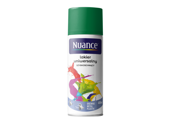 Lakier uniwersalny 6029 zielony połysk 400 ml Nuance