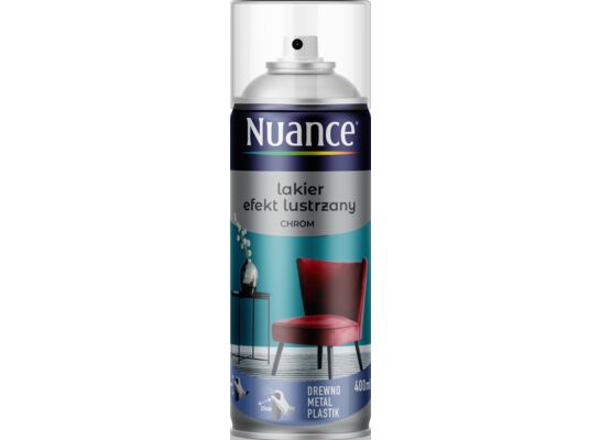 Lakier efekt srebrny 400 ml Nuance