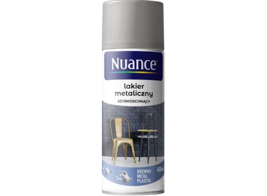 Lakier metaliczny zielony 400 ml Nuance