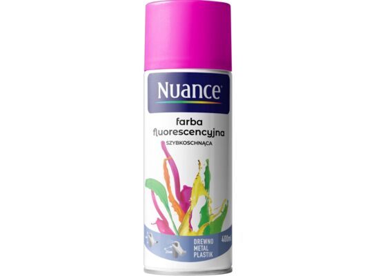 Farba fluorescencyjna szybkoschnąca żółty 400 ml Nuance