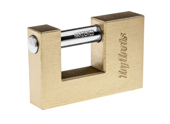 Kłódka trzpieniowa 90 mm, 2 klucze Top Tools