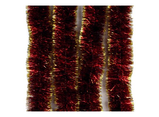 Girlanda czerwono - złota Ø7 cm, 2 m 