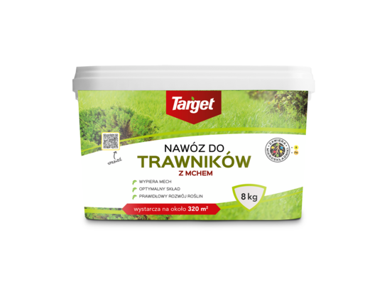 Nawóz do trawnika z mchem z mikroskładnikami 8 kg