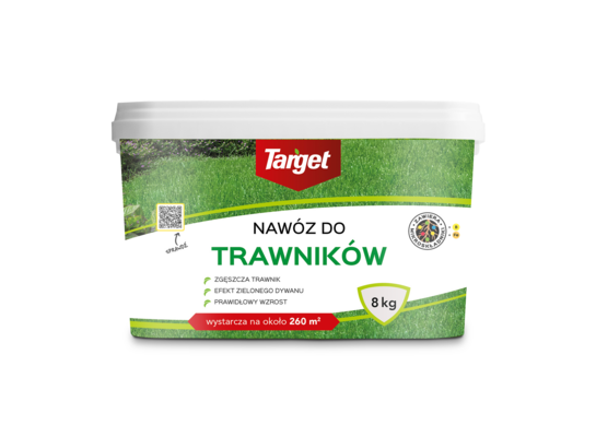 Nawóz do trawników z mikroskładnikami 8 kg Target