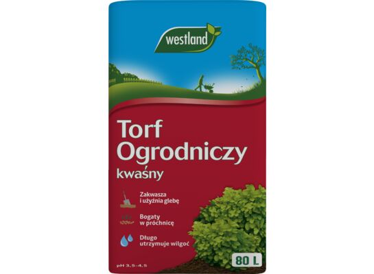 Torf ogrodniczy kwaśny 80 l Westland
