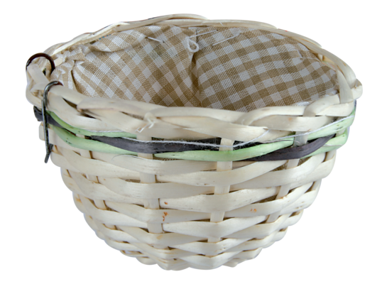 Gniazdko wiklinowe obszyte dla kanarka - Luzem ZOLUX