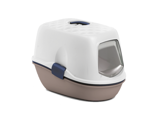 Toaleta FURBA z sitkiem 39 x 59 x 43 cm jasnobrązowa ZOLUX