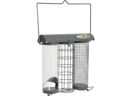 Karmnik potrójny szary ZOLUX