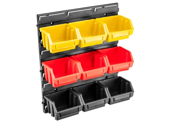 Płyta warsztatowa z pojemnikami TOPEX