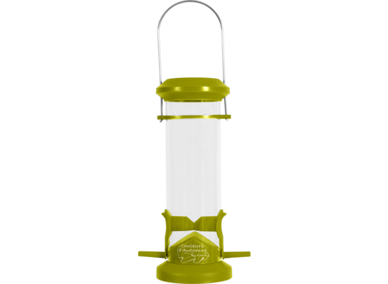 Karmnik plastikowy SILO 2 żerdki zielony ZOLUX