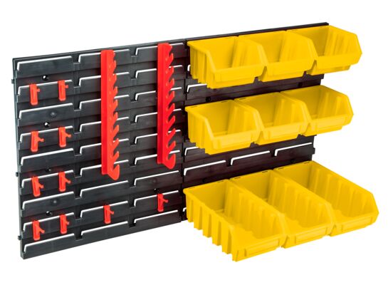 Płyta warsztatowa z pojemnikami i akcesoriami TOPEX