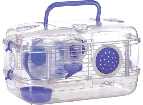 Klatka MINI RodyLounge fioletowy ZOLUX