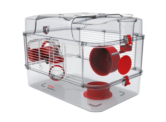 Klatka RODY3 SOLO czerwony ZOLUX