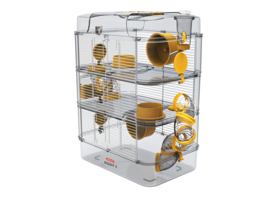 Klatka RODY3 TRIO żółty ZOLUX