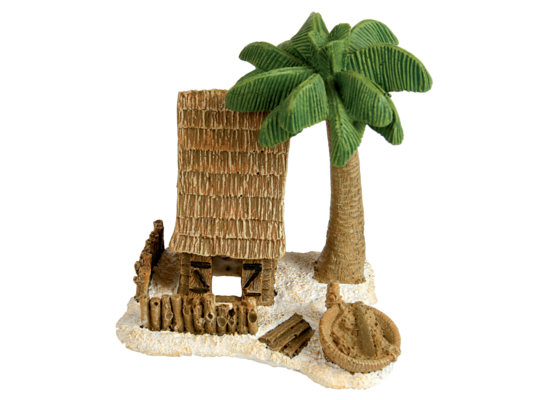 Domek z palmą kokosową miniatura ZOLUX