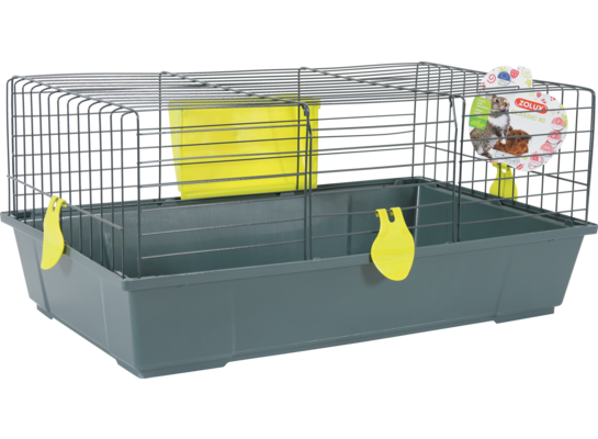 Klatka CLASSIC 80 cm szary/seledynowy ZOLUX