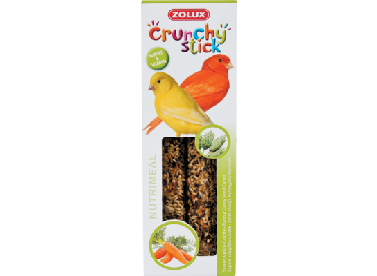 Pokarm dla kanarka mozga kanaryjska/marchew CRUNCHY STICK 85 g ZOLUX