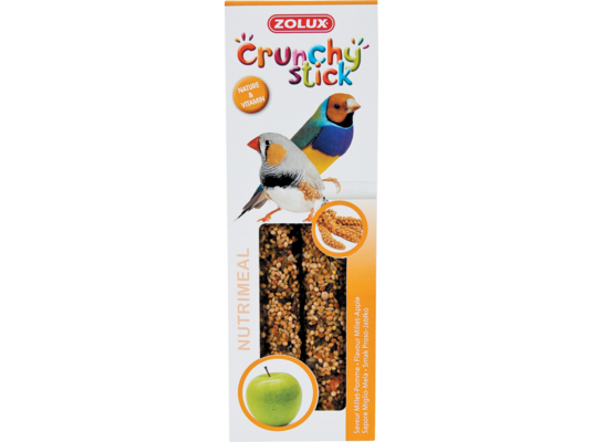 Pokarm dla ptaków egzotycznych proso/jabłko CRUNCHY STICK 85 g ZOLUX
