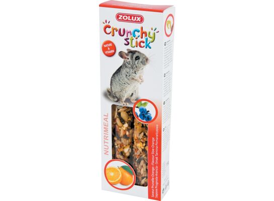 Pokarm dla szynszyli tarnina/pomarańcza CRUNCHY STICK 115 g ZOLUX