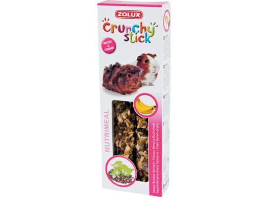 Pokarm dla świnki morskiej banan/kasza gryczana CRUNCHY STICK 115 g ZOLUX