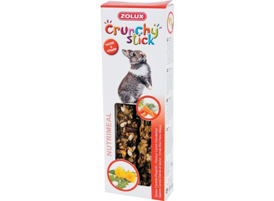Pokarm dla królika marchew/mlecz CRUNCHY STICK 115 g ZOLUX