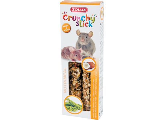 Pokarm dla szczura/myszy orzech kokosowy/groch CRUNCHY STICK 115 g ZOLUX